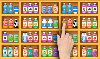 Goods Sort Matching Items By Shelves - free online Strategy game at Jefbye